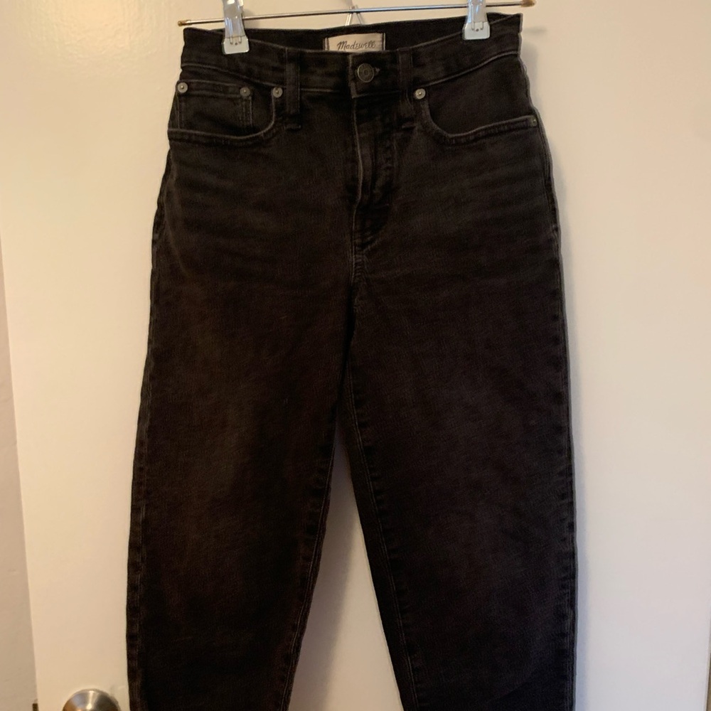 Madewell Black Balloon Jeans